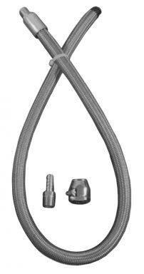 Remote Reservoir hose Kit with 3/8"" pipe return Hose/Fitting