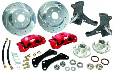 CPP 13” Big Brake Front Disc Kit 5 Lug w/ E-Brake